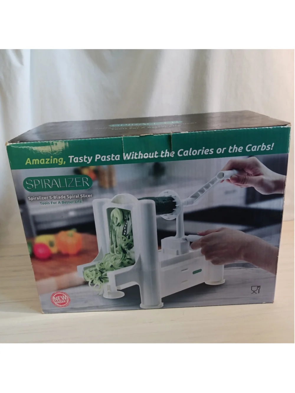 Spiralizer 5-Blade Vegetable Slicer Strongest-and-Heaviest Duty Best Veggie